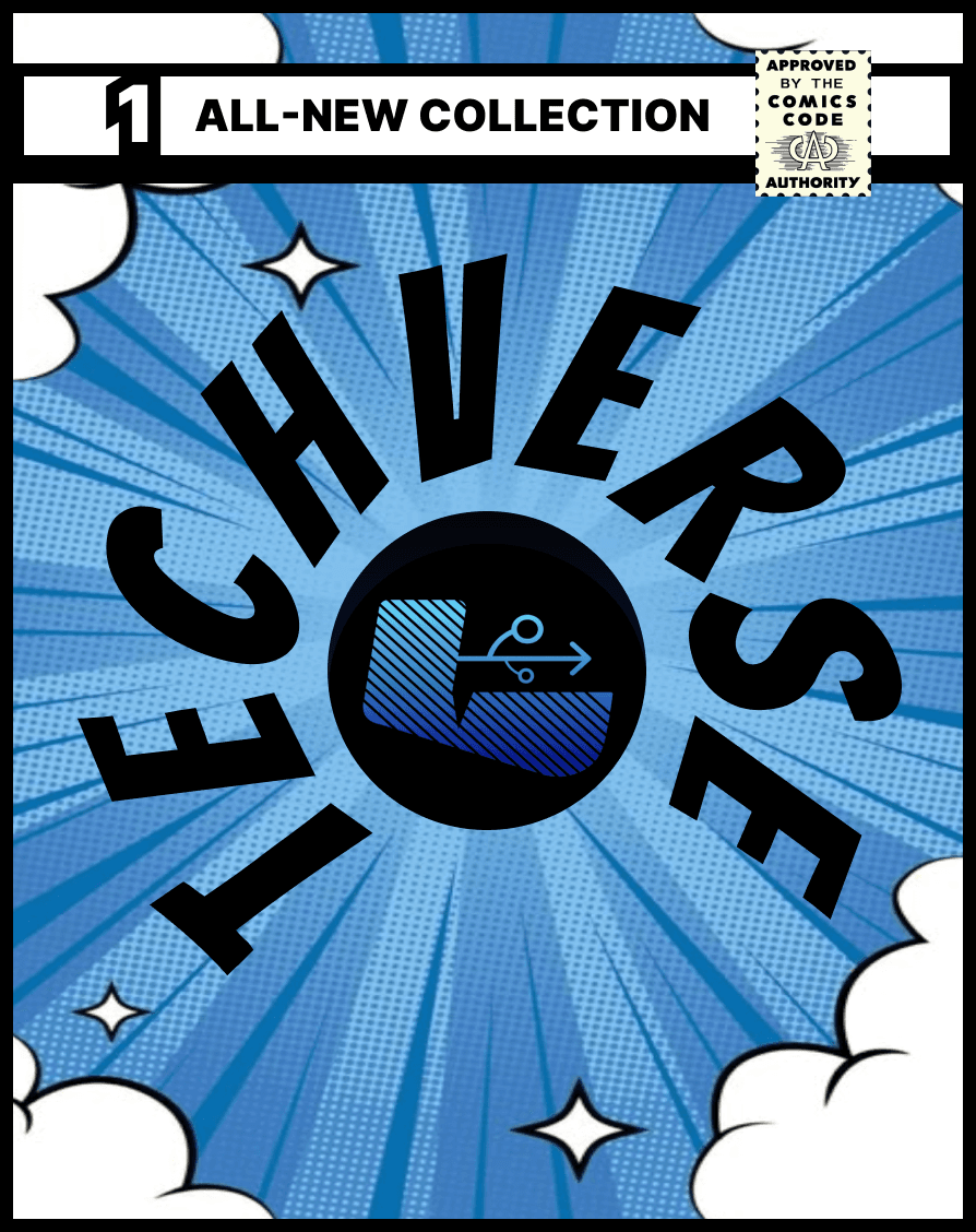 Techverse comic poster