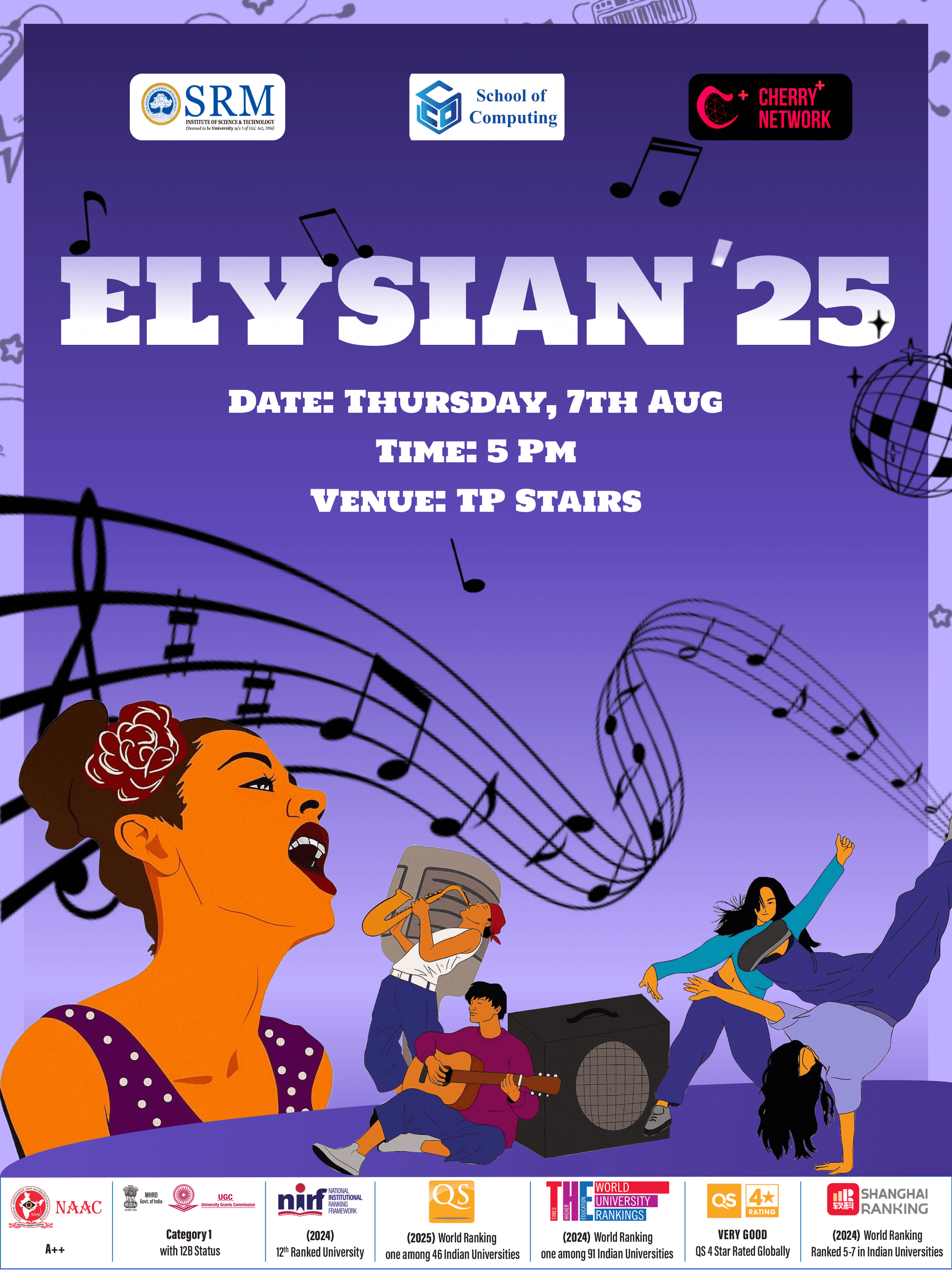 Elysian '25 event poster