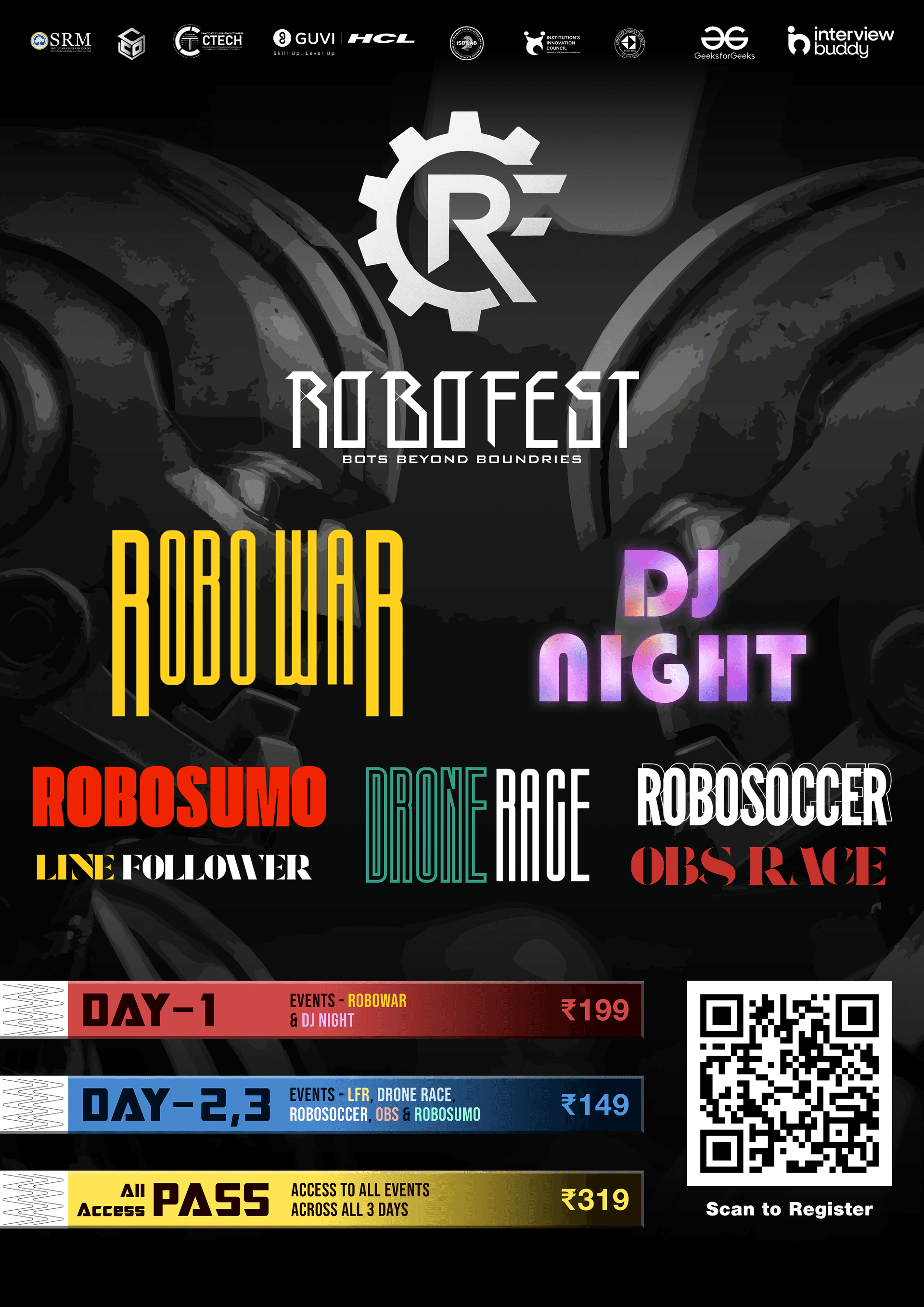 Robofest '25 event poster